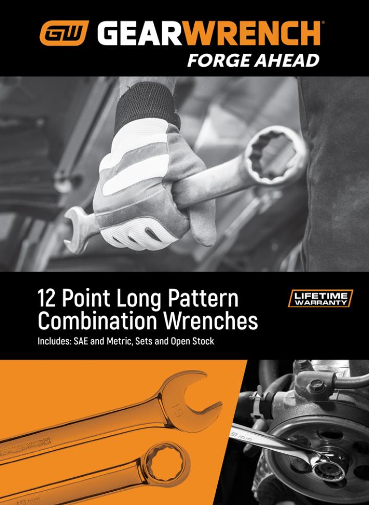 12 Point Long Pattern Combination Wrenches | GEARWRENCH